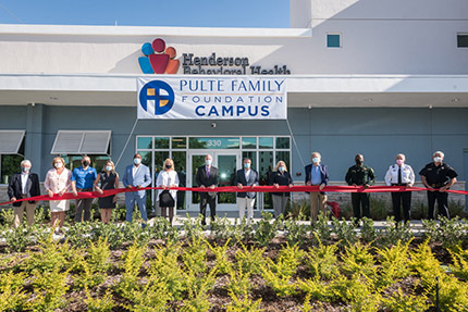 Henderson Behavioral Health ribbon cutting