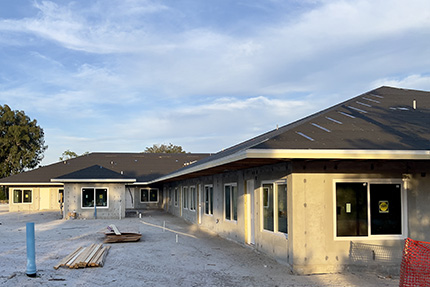 Wings of Grace apartment community construction photo