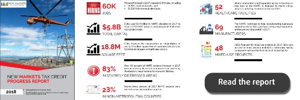 NMTC Coalition 2018 Progress Report