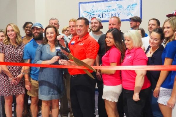 Livingstone Academy Autism Center ribbon cutting