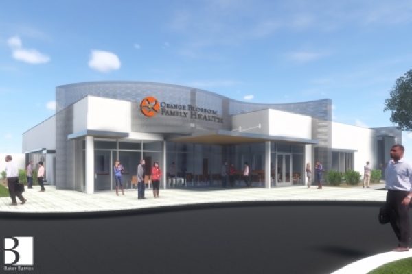 Orange Blossom Family Health, Ivey Lane Rendering